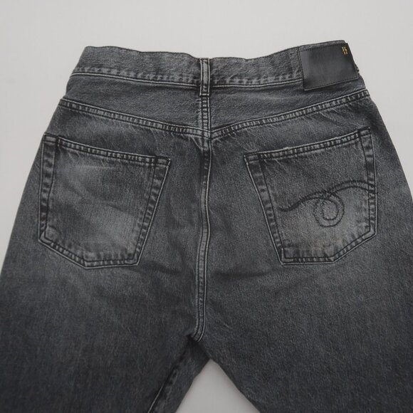R13 Cross Over Jeans in Leyton Black Size 25 - Picture 10 of 16